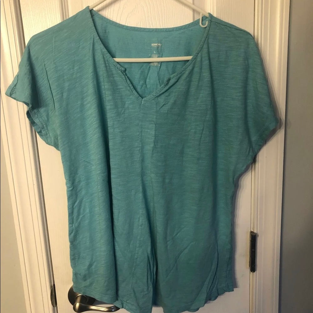 Blue shirt